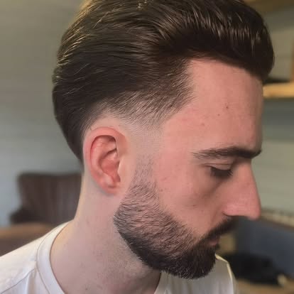 Jodie Michelle at work — professional haircut, The Cabin Daventry