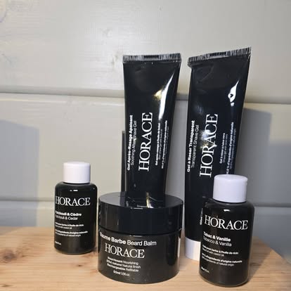 Before and after men's haircut — The Cabin, Northamptonshire