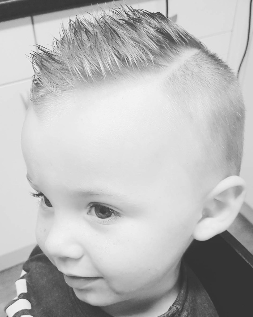 Interior of The Cabin studio — private barber space in Daventry