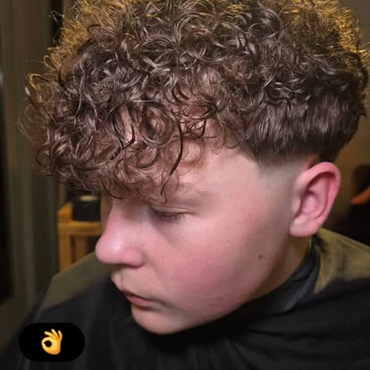 Precision fade and line-up — men's hairdressing Daventry