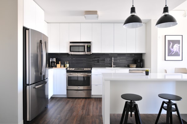 Spotless modern kitchen